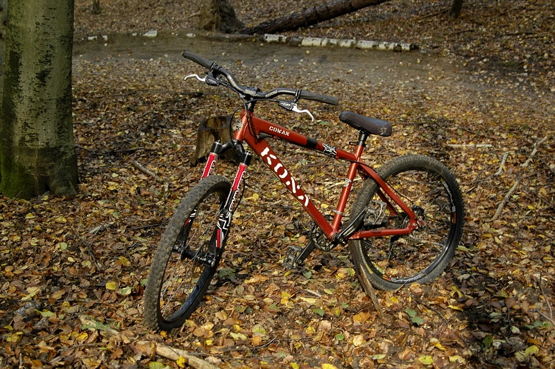 my old fr hardtail kona cowan 2005 with shiver sc.