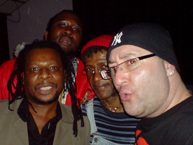 With SLY DUNBAR and friends.