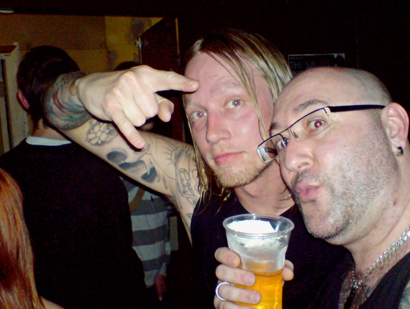 With Jeff Fabb, drummer with IN THIS MOMENT.
