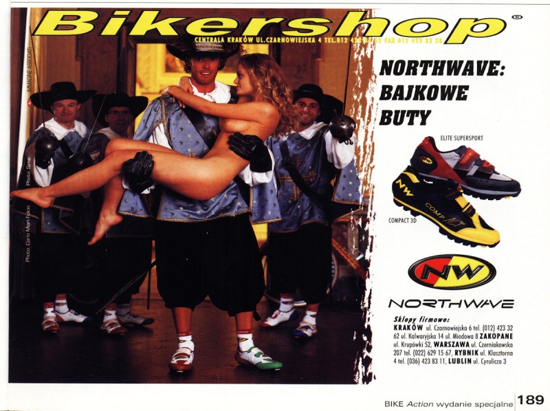 1999 - Bikershop/Northwave ad