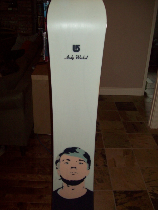 BURTON　Andy Warhol スノーボード 51インチ Burton Warhol Twin Snowboard 2008 | evo