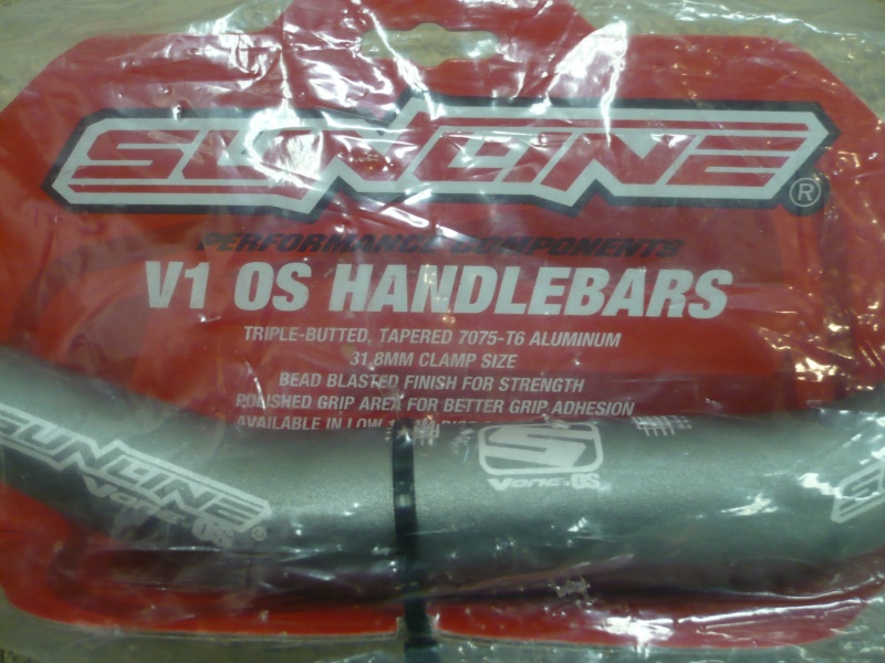 Sunline V1 OS bars, 31.8mm clamp size, 745mm width, new in p For Sale