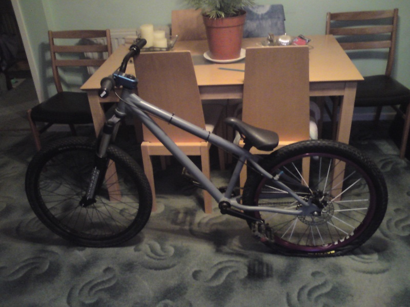 My Bike finally all back together and good... just need to pump up tyres :D