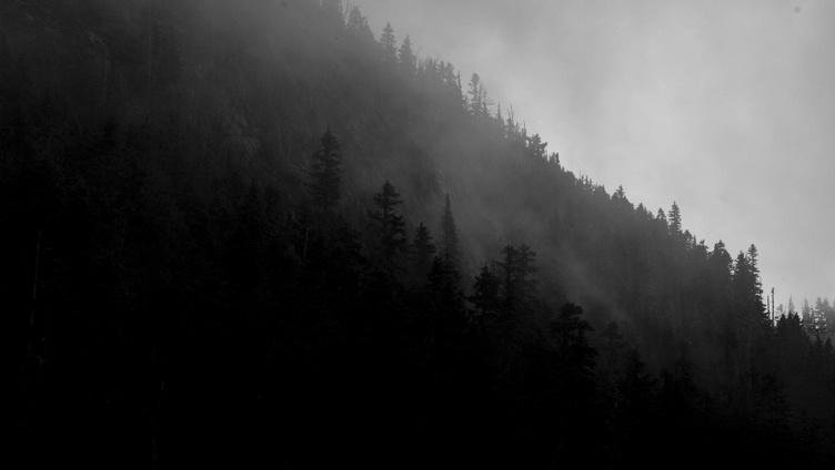 Whistler mountains. Photograph by Adam Pollard.
