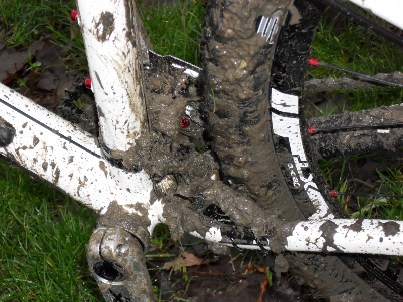 Some mud in my bike after a ride