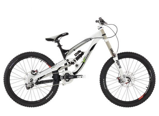 Tues Downhill (downhill) 
2099.00 euros.
YTI ( Young Talent Industries ) is a new German company who are making some sick bikes.