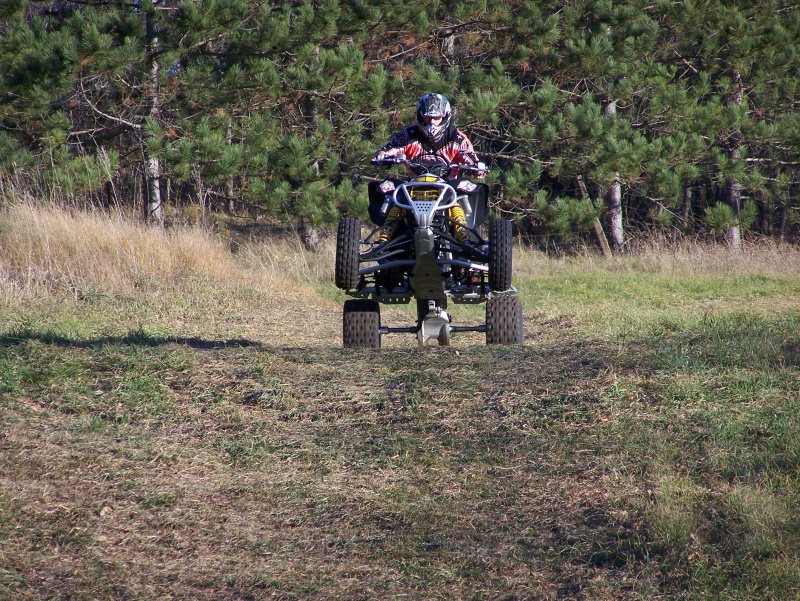 wheelie on a DS at the Farm in October