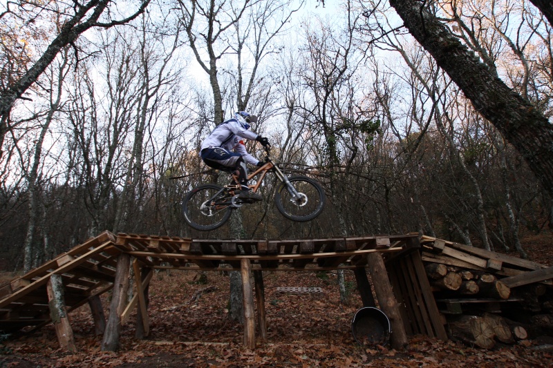me at the recently constructed table at mosquito trail