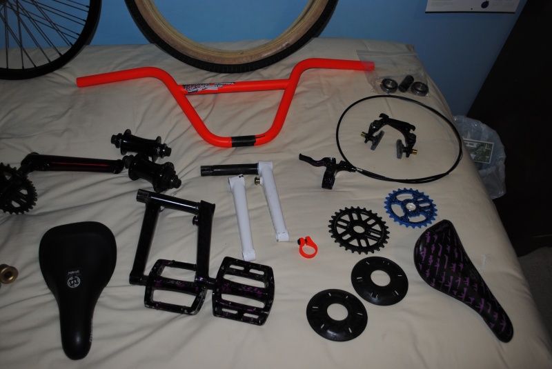all the parts i have for sale, i want $20 for the odyssey path tire(tanwall)