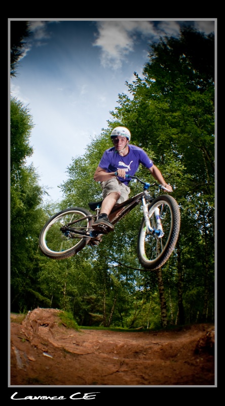 Jamie over the wheel barrow jump - An old shot that didnt make first cut - Laurence CE