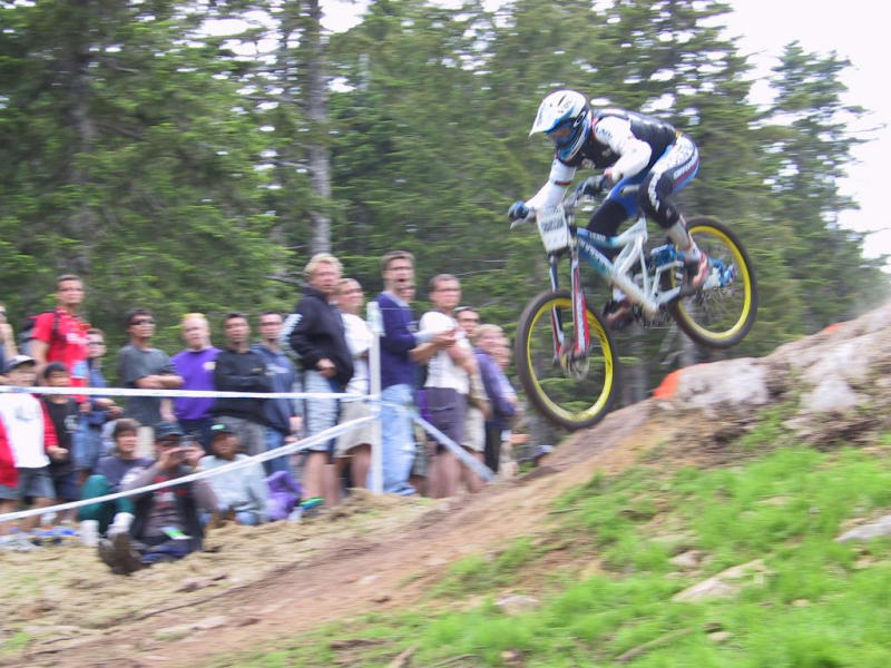 Winner of the DH 2001 Vancouver World Cup