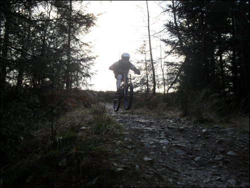 me at the top of cwmcarn