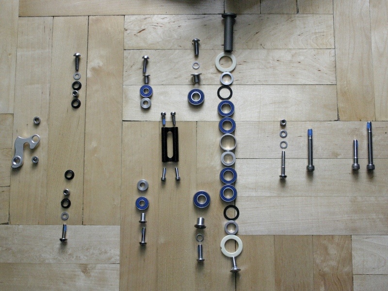 parts that can be found in Konas bearings set