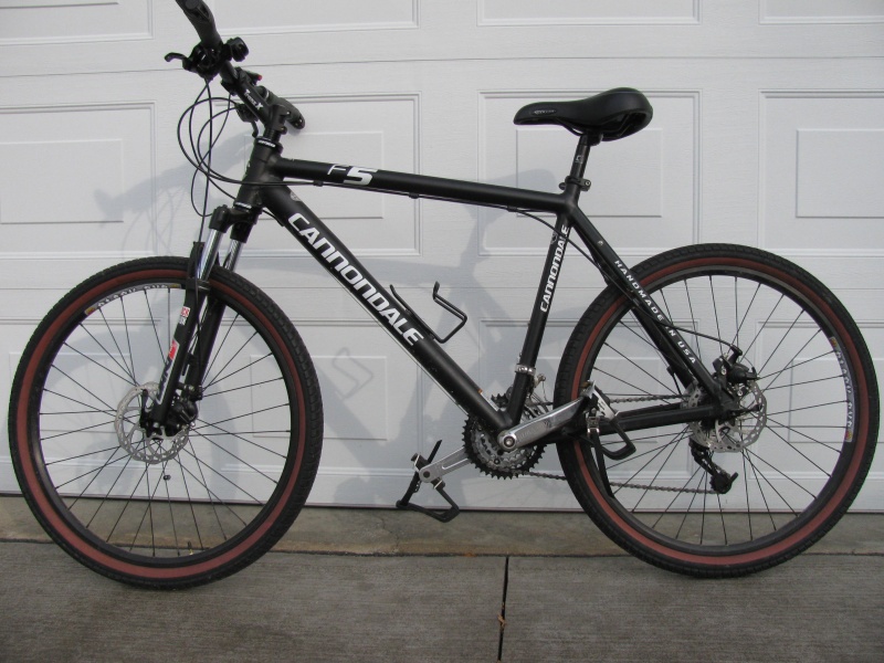 cannondale f5 mountain bike