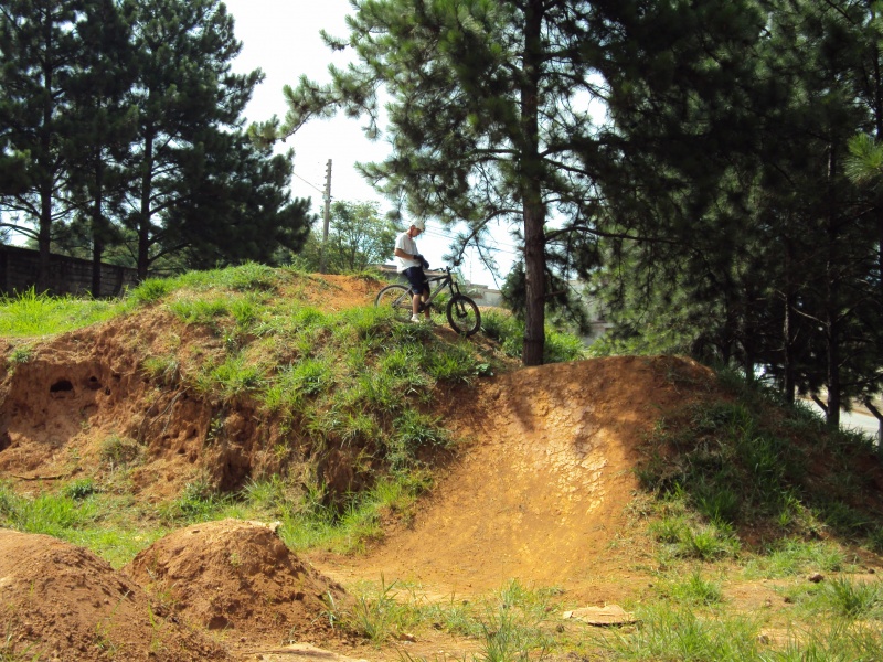Some small dirt jumps, near home!