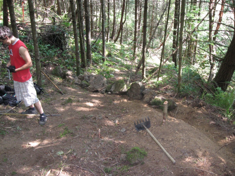 The Dirtbags at Swayze Express in Cobble Hill, British Columbia, Canada photo by TrailsGuy