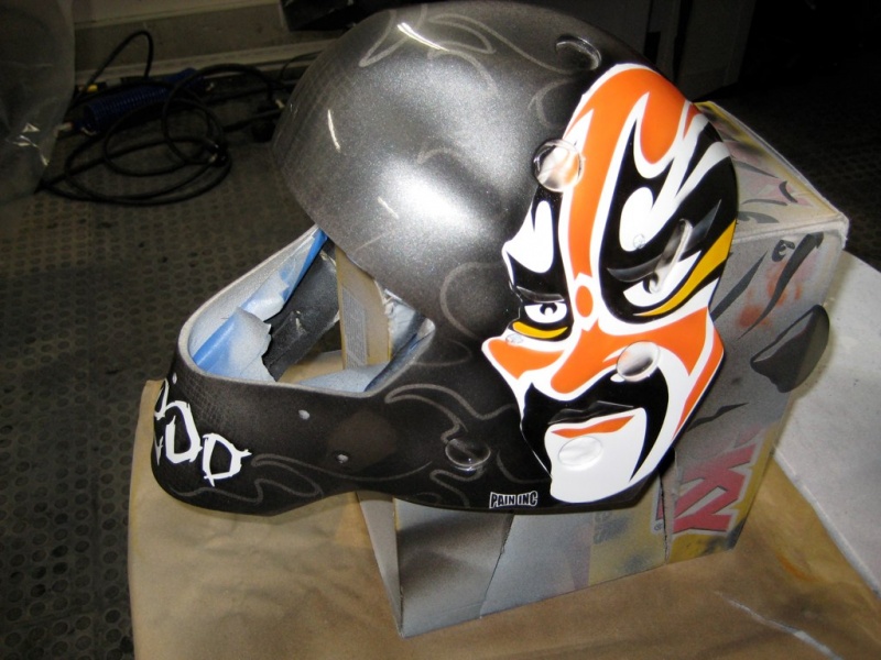 Chinese Opera Goalie Mask