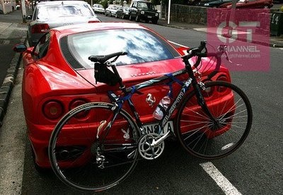 ferrari bike rack