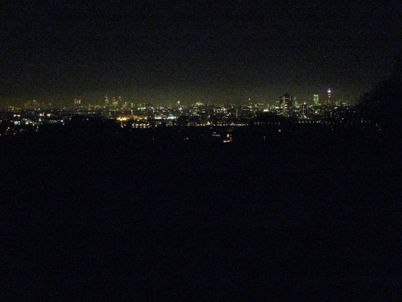 view of London from the bottom of the Heath

-4 degrees out there tonight!