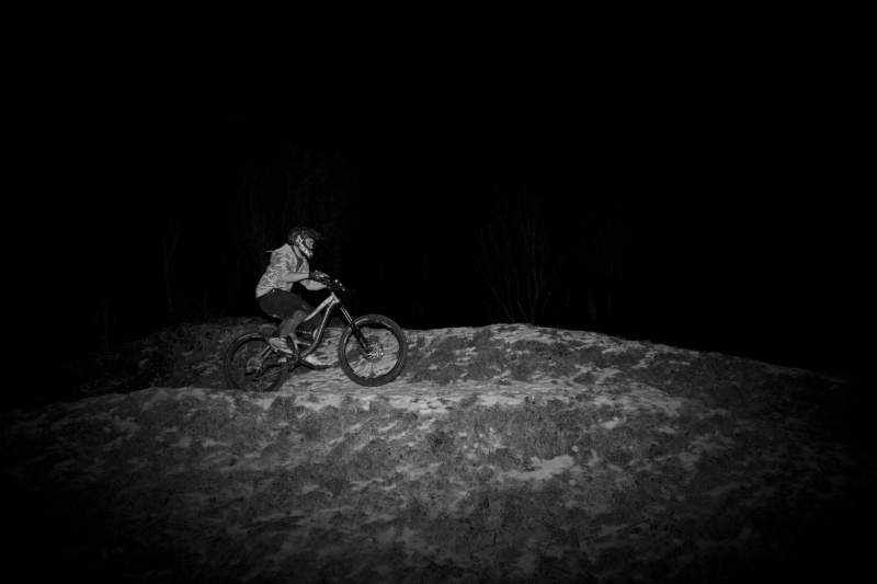hopton-by the time we found the tracks it was dark! :D