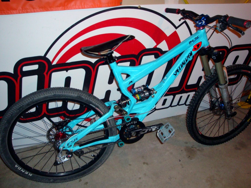 Specialized SX-Trail 4 speed King SS rear dopest soap XO XO Juicy Ultimate Totem Solo Air at 160mm cool beans, 31 lbs.