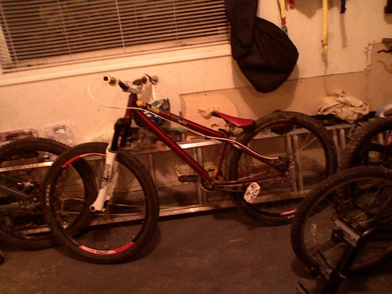 my bike with new grips new cable new pedals and new lever new bars and stem comin soon