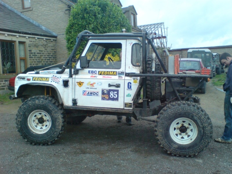 PERFECT UPLIFT AT SPEED. at LAND ROVER 90 BOBTAIL in Middlesbrough