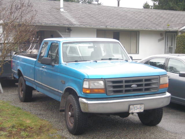 the old 94' ford f250