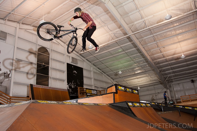 Logans downside whip. Photo by Jason Peters