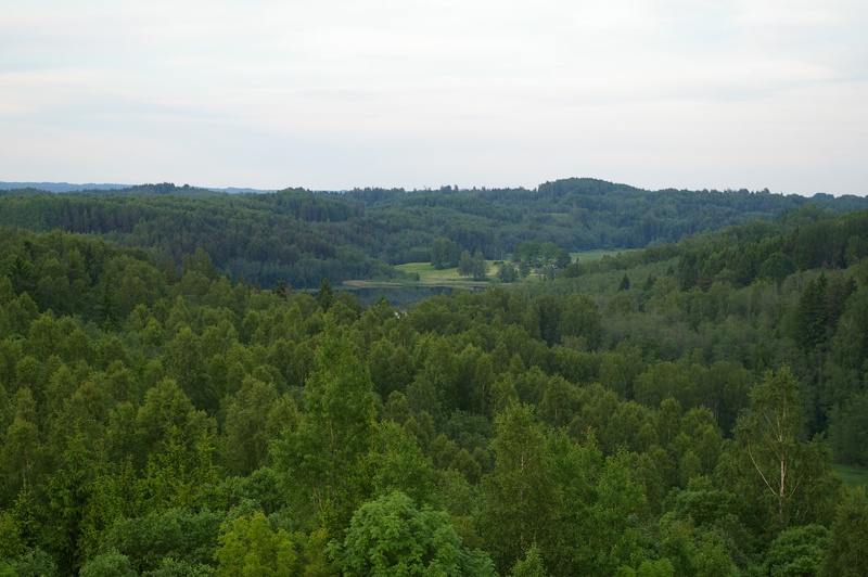scenery of Paganamaa, far Southern Estonia
