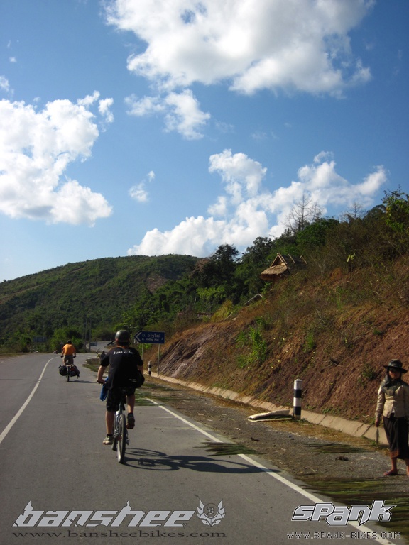 180 plus kilometres from the border to Luang NamTHA