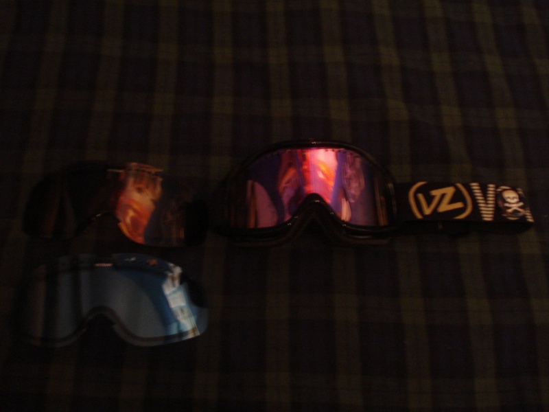 My biking/skiing goggles and lenses