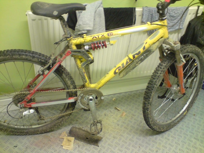 Giant ATX 990 Custom DH Frame For Sale
