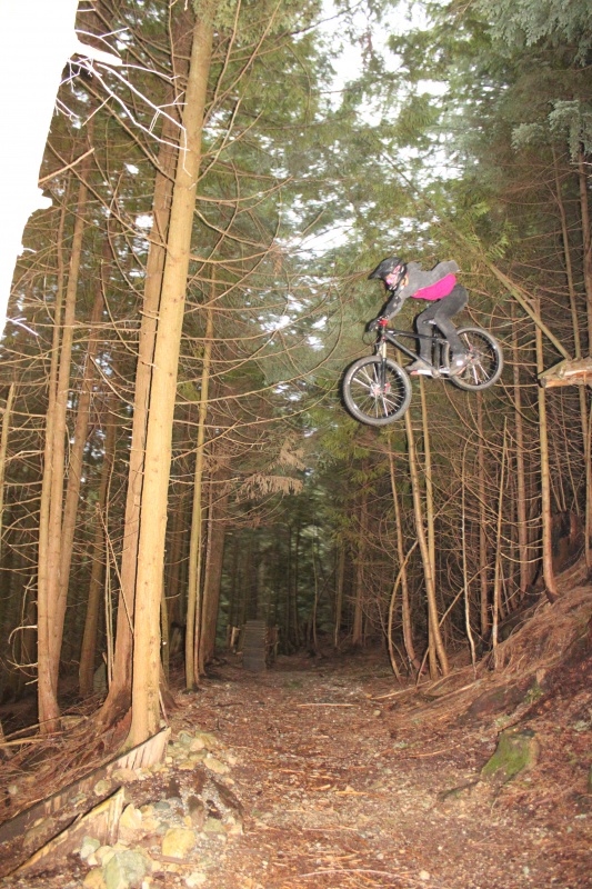 hardtail over the famous road gap