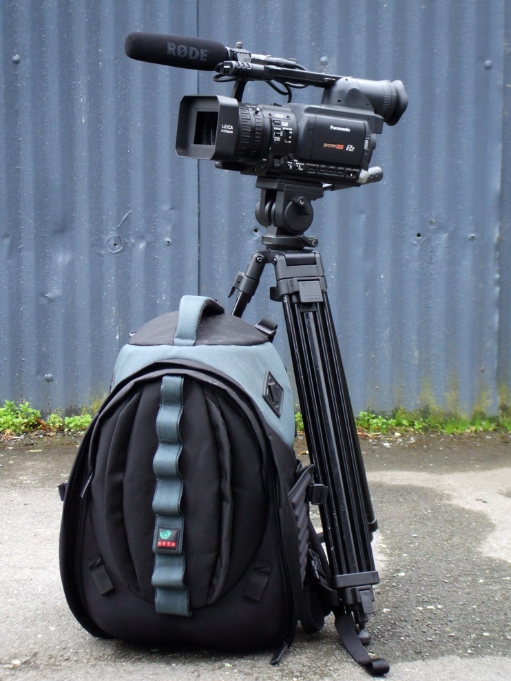 Rode NTG-1 Mic
Kata HB-205 Camera Bag
Falcon HT Video Tripod
Panasonic AG-HVX 202EN DVCPRO HD Camera