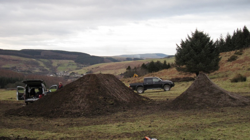First day building the jumps at a new bike park in Wales.  This place is going to be sick. http://afanvalley.typepad.co.uk/afan_valley_mtb/