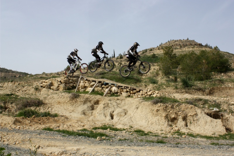 Bergamont Team Cyprus - Marios, Marios and Antonis