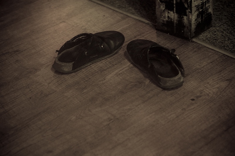 Birkenstocks...enough said. Time to get out of there before it was too late.