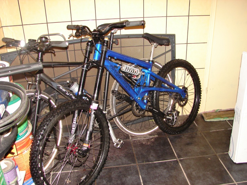 Zaczelo sie przygotowywanie roweru na sezon 2010.