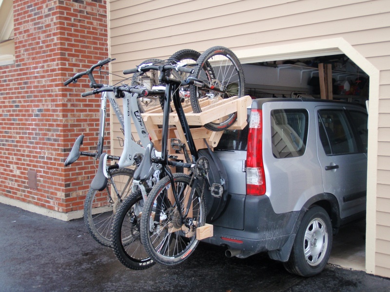 diy north shore bike rack