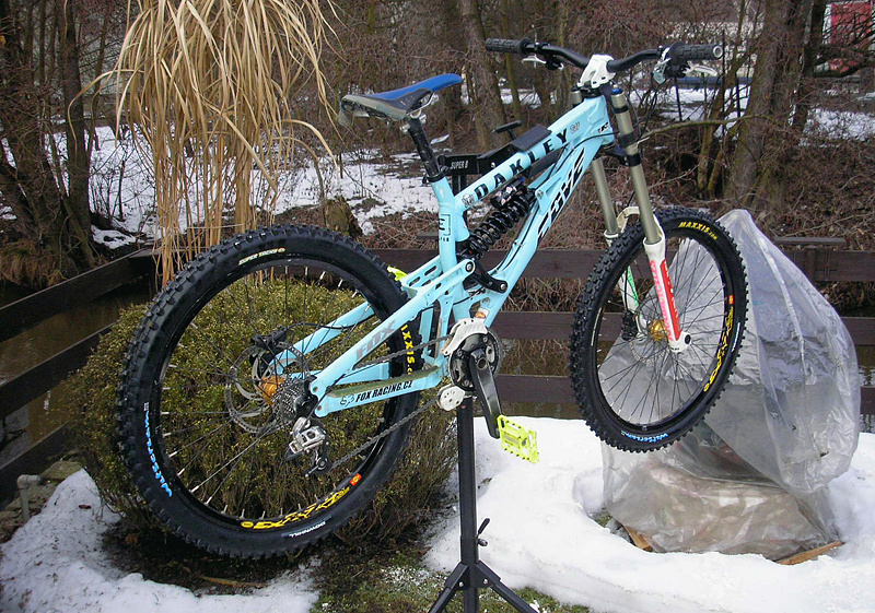 COVE Shocker DH, baby blue, size M For Sale