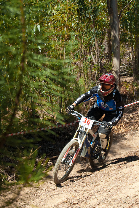 Downhill race at Sir Lowry's pass