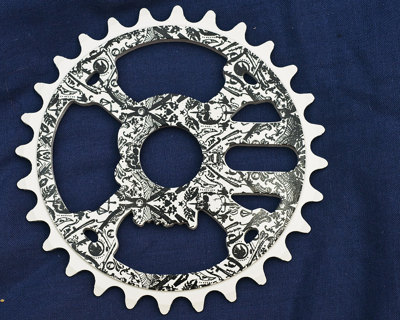my new shadow conspiracy crank and bones chain wheel just arrived all i need is cranks and i can finally ride