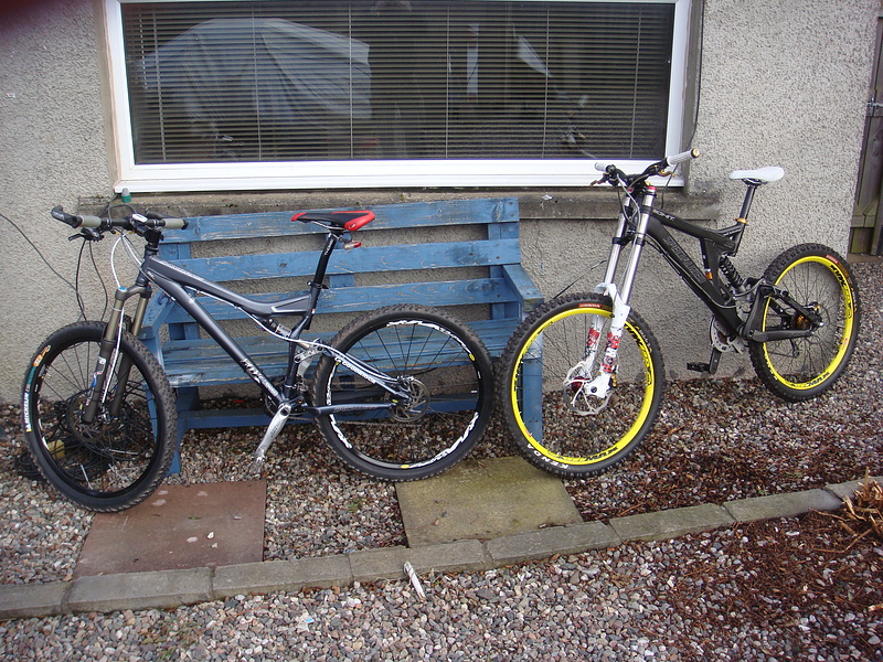 My S-Works FSR-XC and Big Hit 3