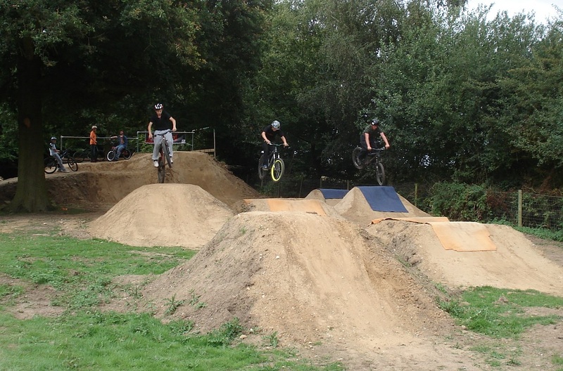 old pic i found when i first built the jumps