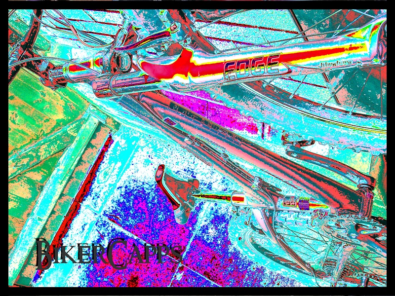 My 2005 Gary Fisher Opie. Used the Psychedelic effect on Corel Paint.