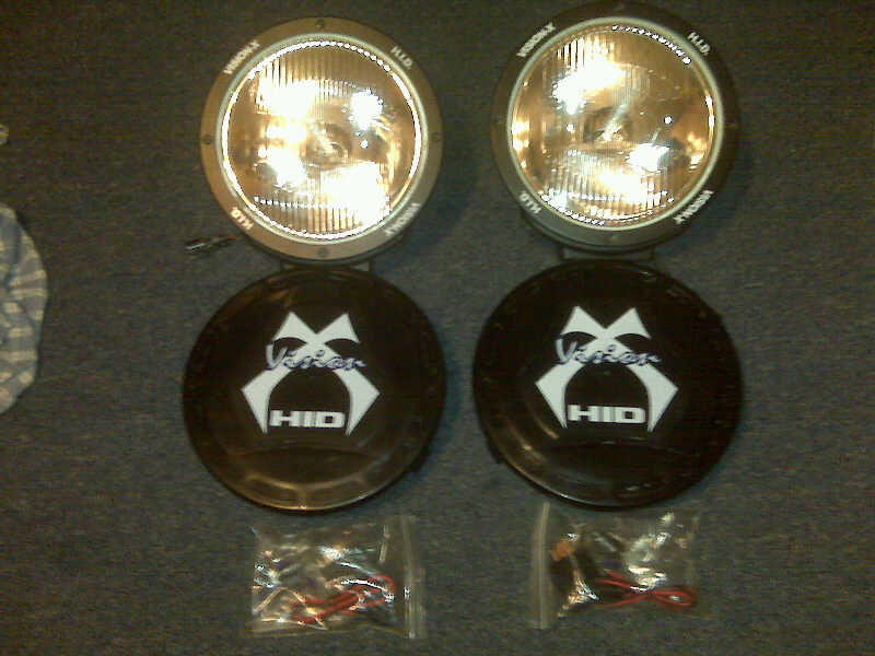 Visionx HID offroad lights
