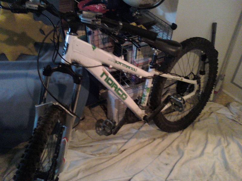 jst when i finished puttin my new forks