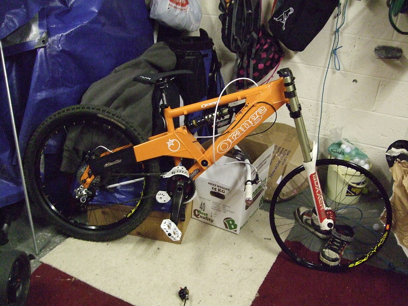 my new forks and front wheel :)