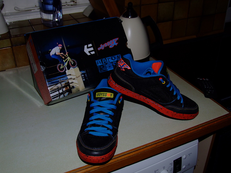 new etnies/odyssey aaron ross shoes yay!! :D